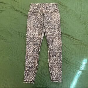 Fabletics Serpentine Define Powerhold Snake Print 7/8 Workout Legging Large